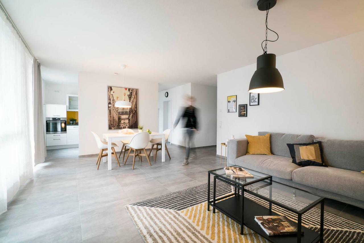 Apartwehr Business&Ferien Apartment Gelb ภายนอก รูปภาพ
